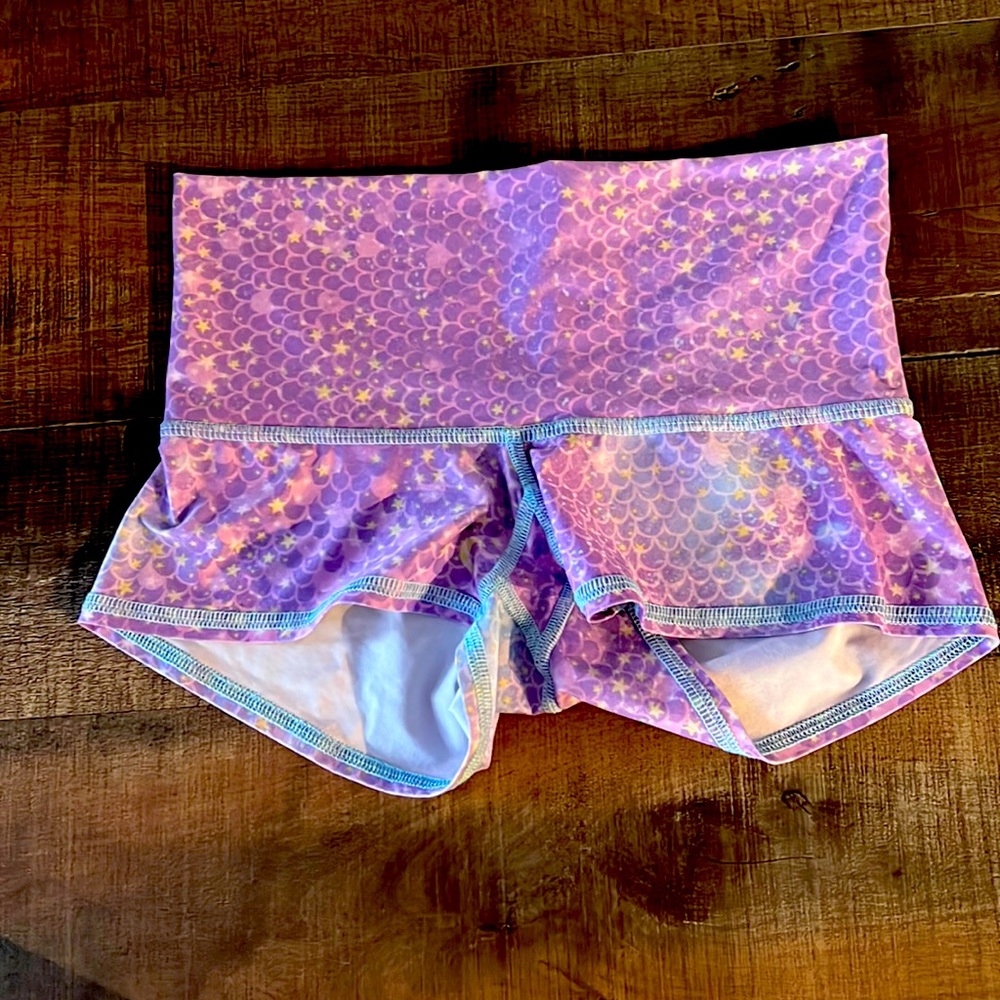 Teeki Mermaid Yoga Shorts XS